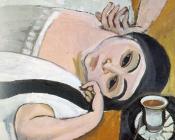 亨利 马蒂斯 : 躺着的劳蕾特与咖啡